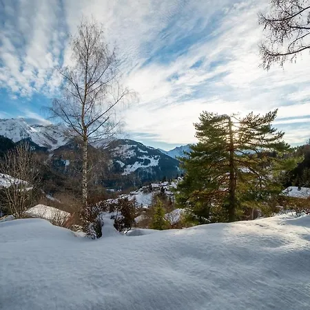 Domek alpejski Chalet Vire Vent A 3 Confortable, Spacieux, Beau Jardin