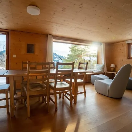 Chalet Vire Vent A 3 Confortable, Spacieux, Beau Jardin Gryon
